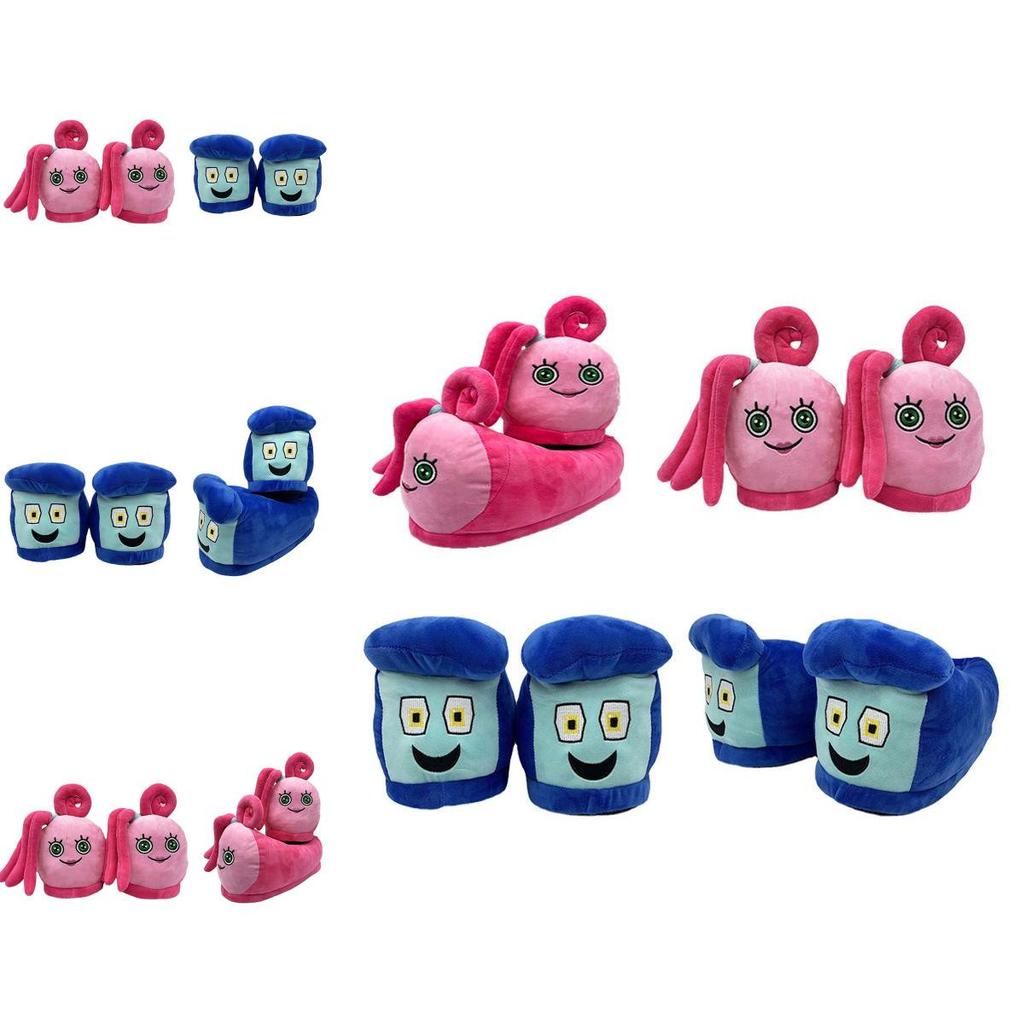 Poppy Playtime Cartoon Character Plush Slippers Soft Home Shoes For All Ages