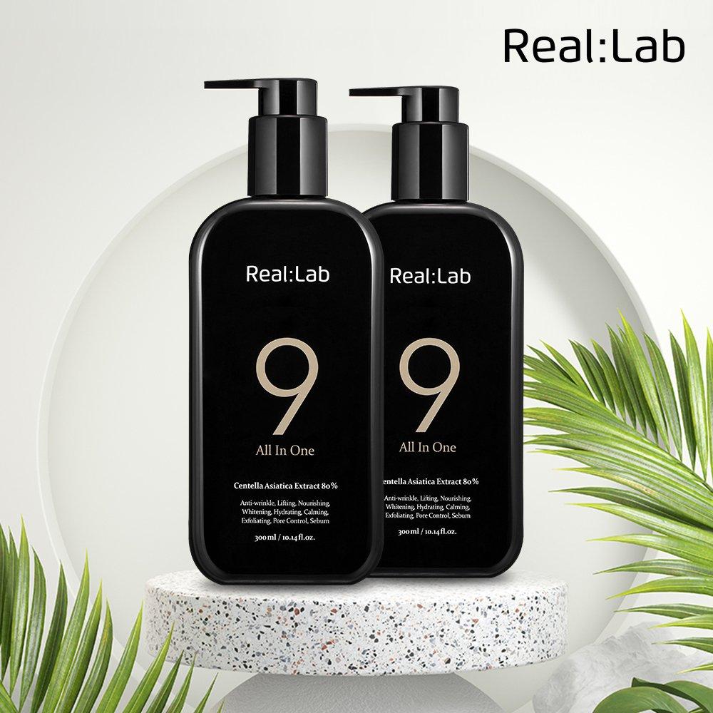REAL:LAB Nine All-in-One 300ml x 2