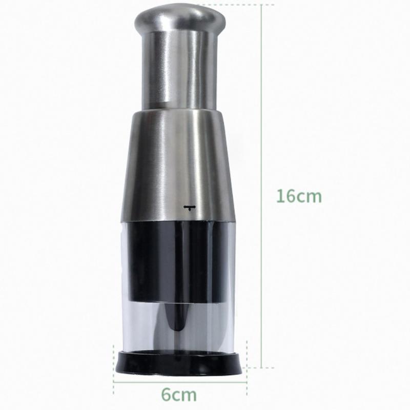 Eksplosiv rustfritt stål klappkniv Husholdningskjøkken Håndtrykk Hvitløkmaser Hvitløkpress Godskjæring