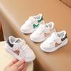 Baby's New Spring White Shoes for Girls, Soft-soled Toddler Shoes, Sneakers for Children, Casual Shoes for Boys Shoes