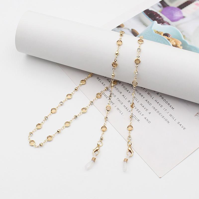High-End Women's Fashion Sunglasses and Mask Chain Lanyard – European & American Style