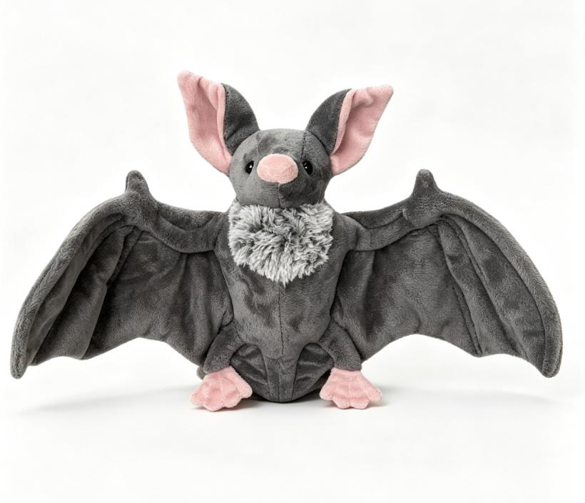 Peluche Pipistrello di Halloween Animale di Peluche, Bambola Decorazione Regalo Carina per Bambini