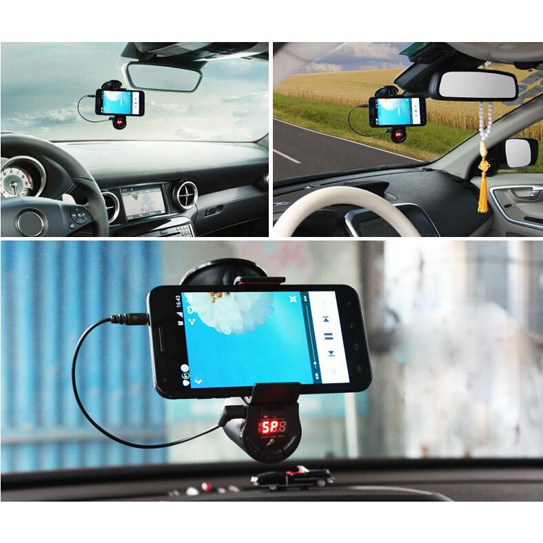Car Bluetooth Hands-free Mobile Phone Holder Navigation Multi-function Holder