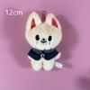 Skzoo Schlüsselanhänger Plüschtier Kawaii Skzoo Stray Wolf Plüsch Cartoon Stofftier Puppe Kawaii Begleiter Spielzeug Kindergeschenk!