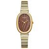 Watch Women'S Oval Steel Belt Fashion Exquisite Premium Commuter Versatile Simple Temperament Women'S Quartz Watch