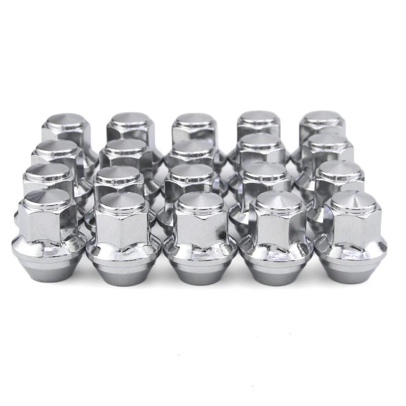 32mm 12x1.5mm  Lug Nuts  For  ford foucs  MK3 MK2 Ford Kuga  ESCORT FORD MONDEO Everest  Lincoln hex 19mm,M12x1.5 wheel nuts