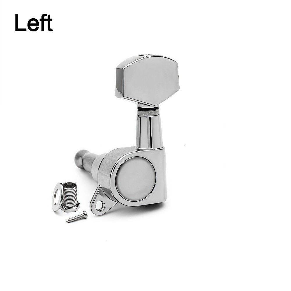 3L3R Configuration Classical Guitar Tuners Keys Totally Closed Locking Tuners  Stringed Instruments