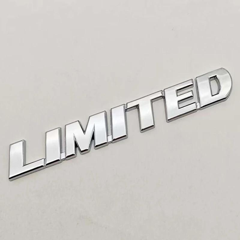3D Metal Car Letters Logo LIMITED Rear Trunk Badge Sticker Emblem For JEEP Grand Cherokee Overland Compass Wrangler Accessories QS9