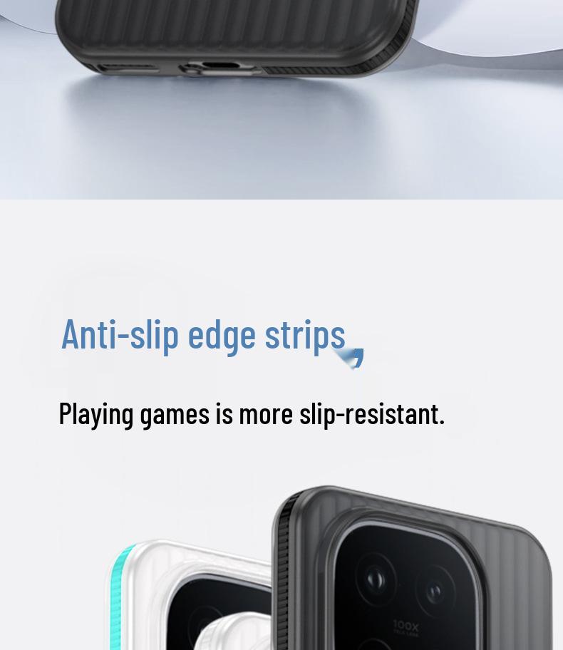 Anti-Slip Strip for iQOO15, OnePlus 15 Matte Protective Case, Meizu 22