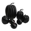 7 Pcs Artificial Pumpkins Fall Decoration Faux Foam Pumpkin Tabletop Centerpiece for Thanksgiving Harvest Autumn Home Decor