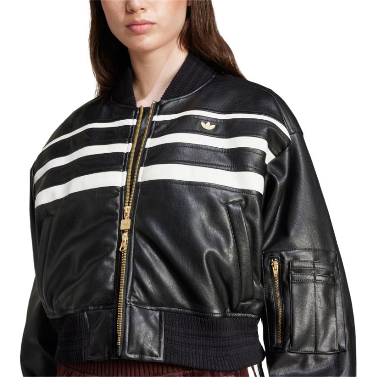 adidas Originals Premium Pleather Bomber Jacket IX0967