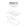 Shockproof For Magsafe Clear Magnetic Wireless Charge Case For iPhone 17 Air 17 Pro Max Hybird Hard Acrylic Back Cover Bumper