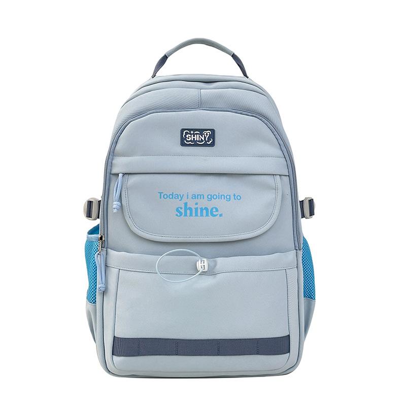 

Рюкзак женский большой вместимости, школьный рюкзак, сумка для ноутбука для студентов синий