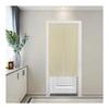 Stylish Blindfold Curtain, Japanese Style Noren, Plain Color Choose Linen Style Kitchen Long Curtain (Beige, Width 85cm x Length 150cm)