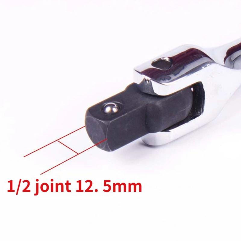 F Handle Socket Wrench Steering Handle 180 Degree Rotating Handle Tool For Mechanics Builder Rotating Auto Repair