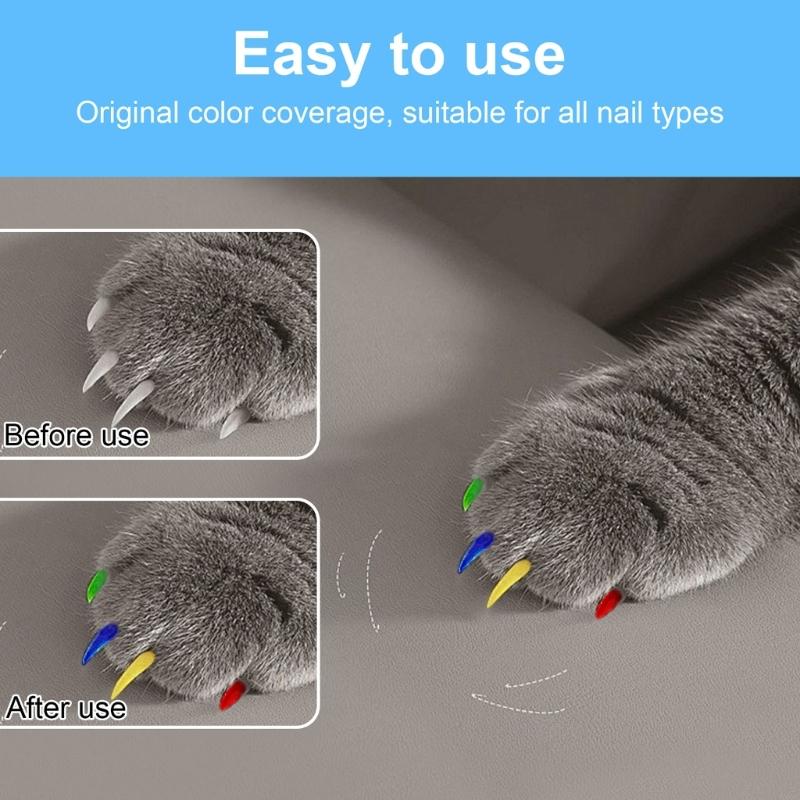 Haustier-Nagelpflege-Stifte Katzen-Nagelkunst-Lackstifte Schnelltrocknende Hunde-Nagelkunst-Malstifte Pflegezubehör 12 Farben