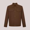 HAZZYS Men's Wool Blend Shirt-Style Jacket