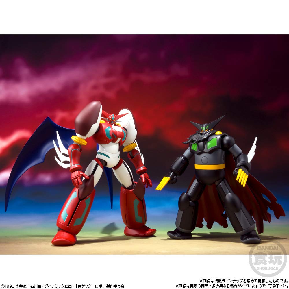Super Minipla True Getter Robo Candy Getter Robo The Last Day of the (Change!!) Vol.2 (3-Pack) Toys/Gum (True Change!! World)