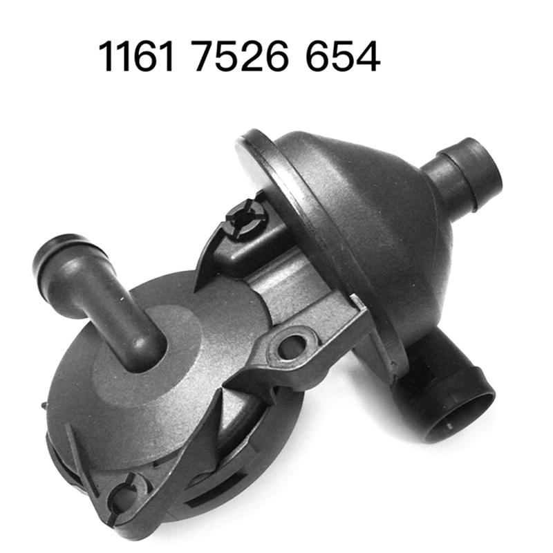 Car Black ABS Crankcase Vent Pipe Oil Separator 11617526654 For BMW 1' E87 3' E90 E91