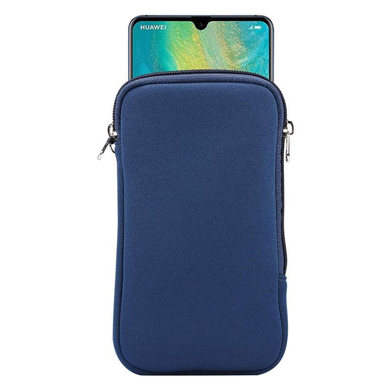 Custodia Universale in Neoprene Custodia Protettiva per Telefono Portatile Impermeabile con Cerniera Custodia per Telefono