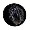 Fashionable And Cool Black Horse Pattern, Made Of Durable And Tear- Polyester Fiber Material, Long-lasting And Not Easily Damage