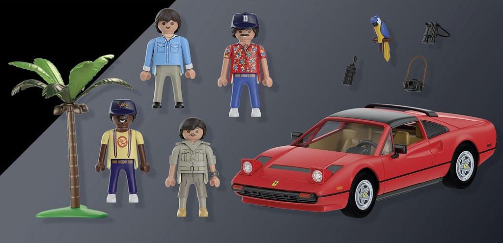 Playmobil Magnum P.I. Ferrari 308GT