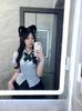 Halloween Cat Ears & Bell Headband, Fox Headband, Maid Bow Hair Clip, Skull Bangs Headwear