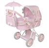 DeCuevas Sophie Foldable Doll Stroller with Umbrella and Bag 202