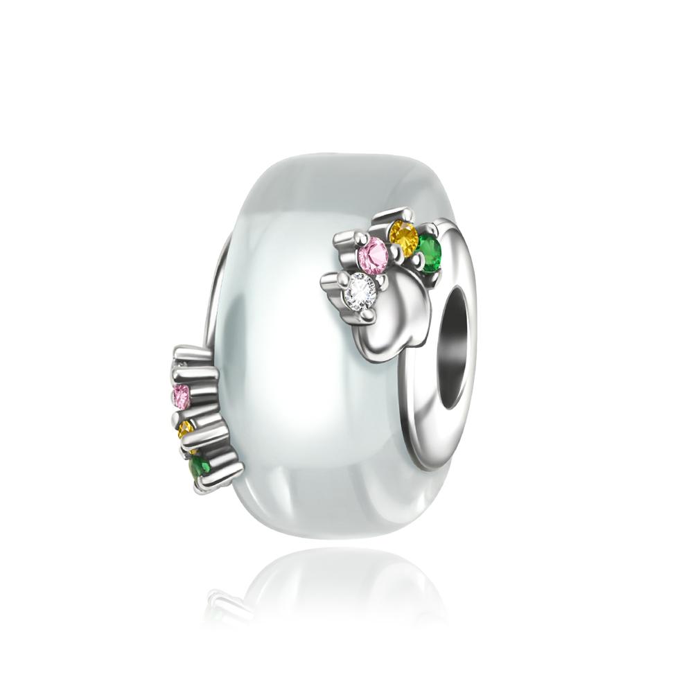 Colorful Copper Candy Murano Glass Beads Christmas Magic Murano Glass Charm Fits Bracelet & Necklace For Best Gift