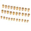 Carburetor Main Jet Copper Injector Nozzle Kit M4 X 0.7 for CVK Main Jet Replacement in Motorcycle Carburetors