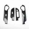 Peach Wood Carbon Fiber Anti-Scratch Sticker for 18-20 LHD/RHD Rush Cars