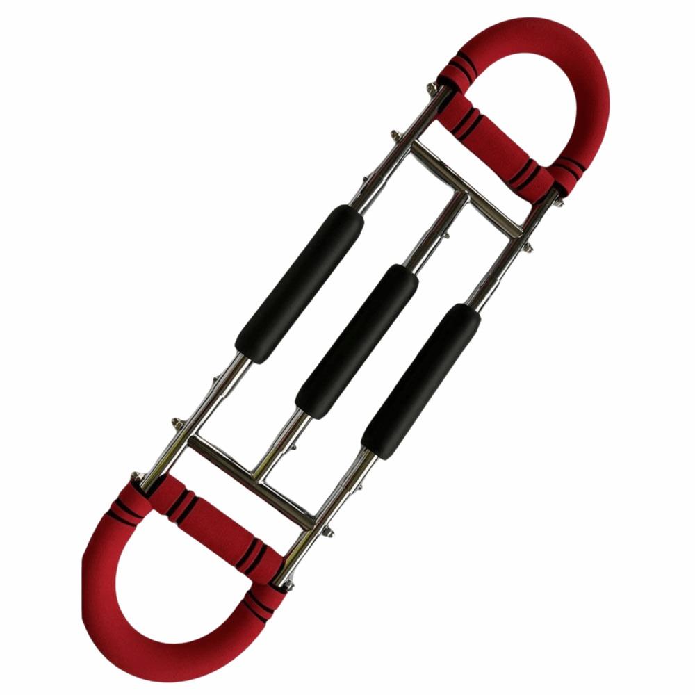 Triple-Spring Arm Twist Adjustable Chest Expander Strength Training Arm Trainer Office Exercise