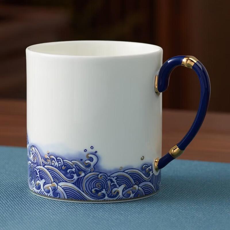 Auratic Mr. Porcelain Sea Pearl Ceramic Mug