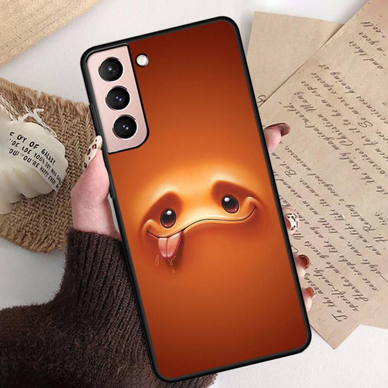 

Чехол для телефона с забавным лицом для Samsung Galaxy S22 S20 Ultra S20 S22 Plus S21 S10 S9 S8 Plus S10E S20 FE Funda Capa S20 FE