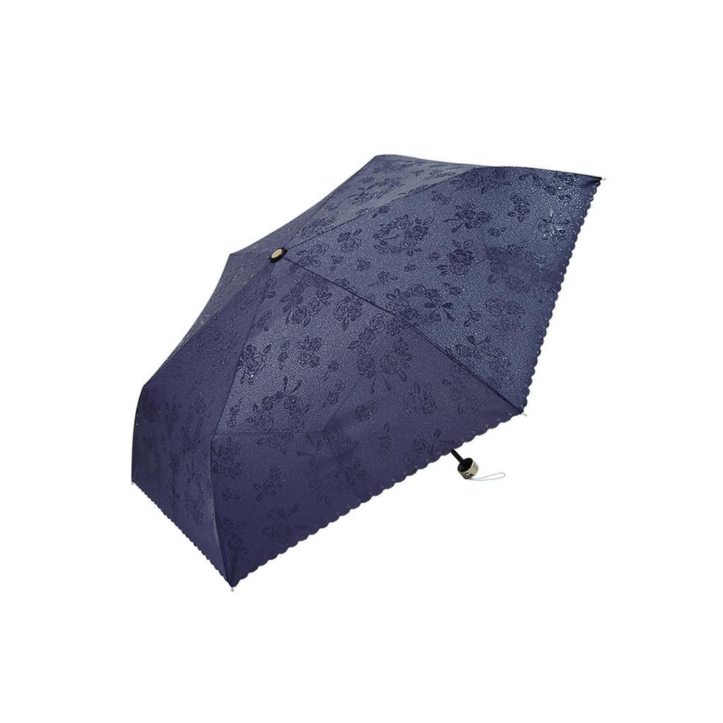 Santos Folding 6 Umbrella, Navy, 55cm, Water-Repellent, Ribs, JK-86-04