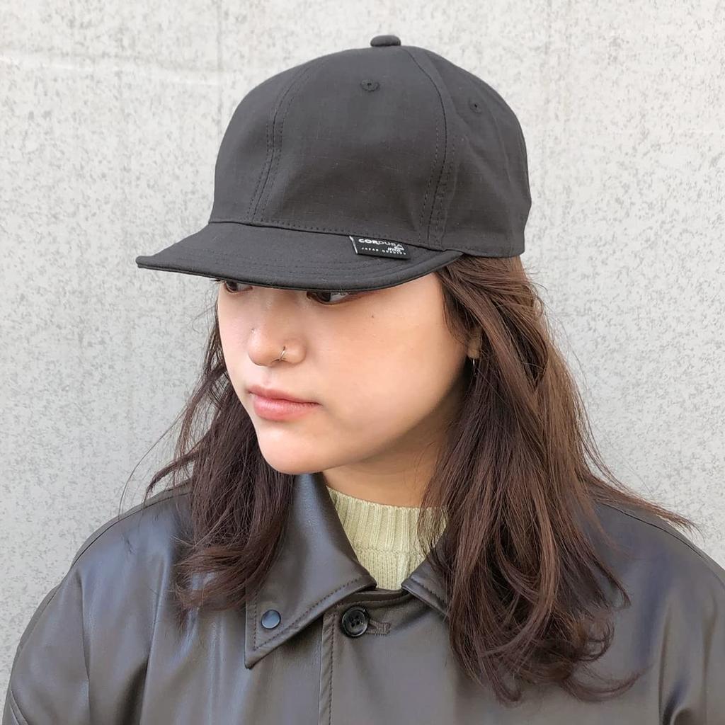 Basiquenti Short Cap Cordura NYCO Made in Japan Fabric Stretch Ripstop Charcoal