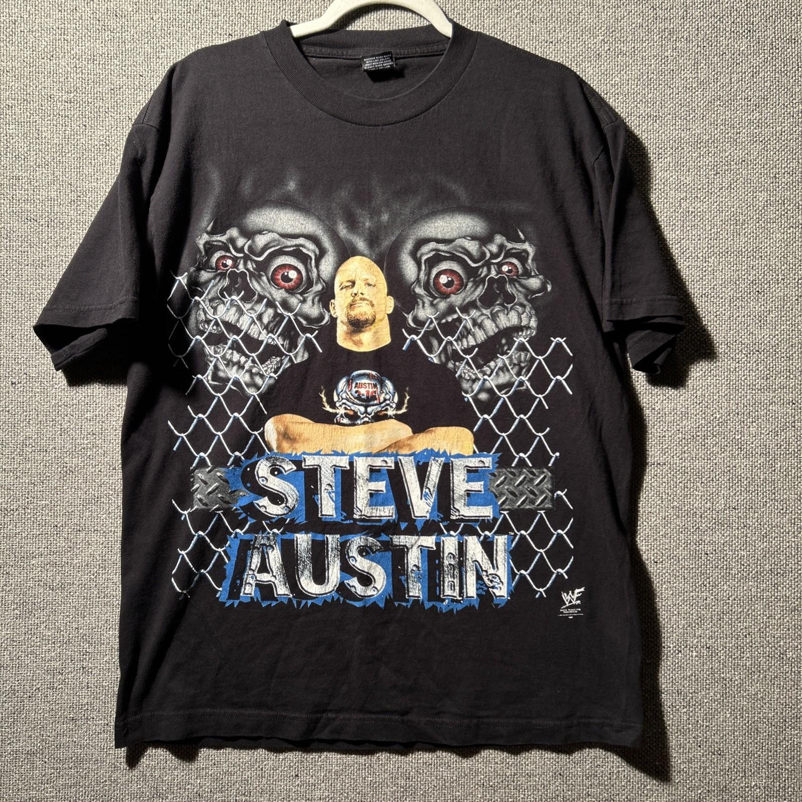 Vintage WWF Stone Cold Steve Austin Professional Hardcore Wrestler OSFM Unisex T-Shirt XXXL