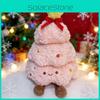 Cute Bear And Christmas Tree Plush Doll With Pp Cotton Filling For Holiday Giftgiving And Kids Room Decor