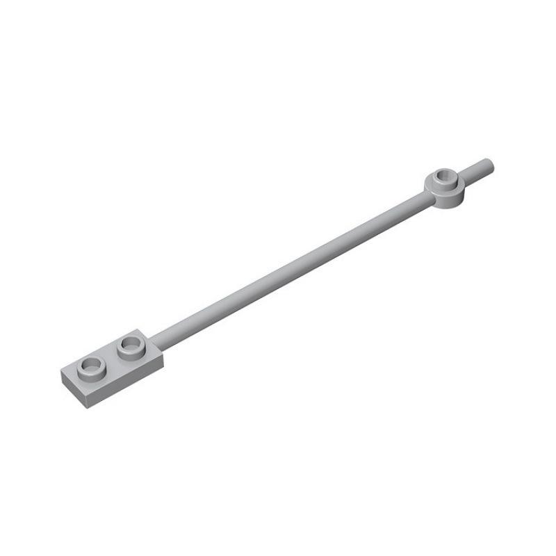 50g MOC 99784 Bausteine: 1x12 Platte mit 1x2 Antennenlichtmast Zubehör 42445