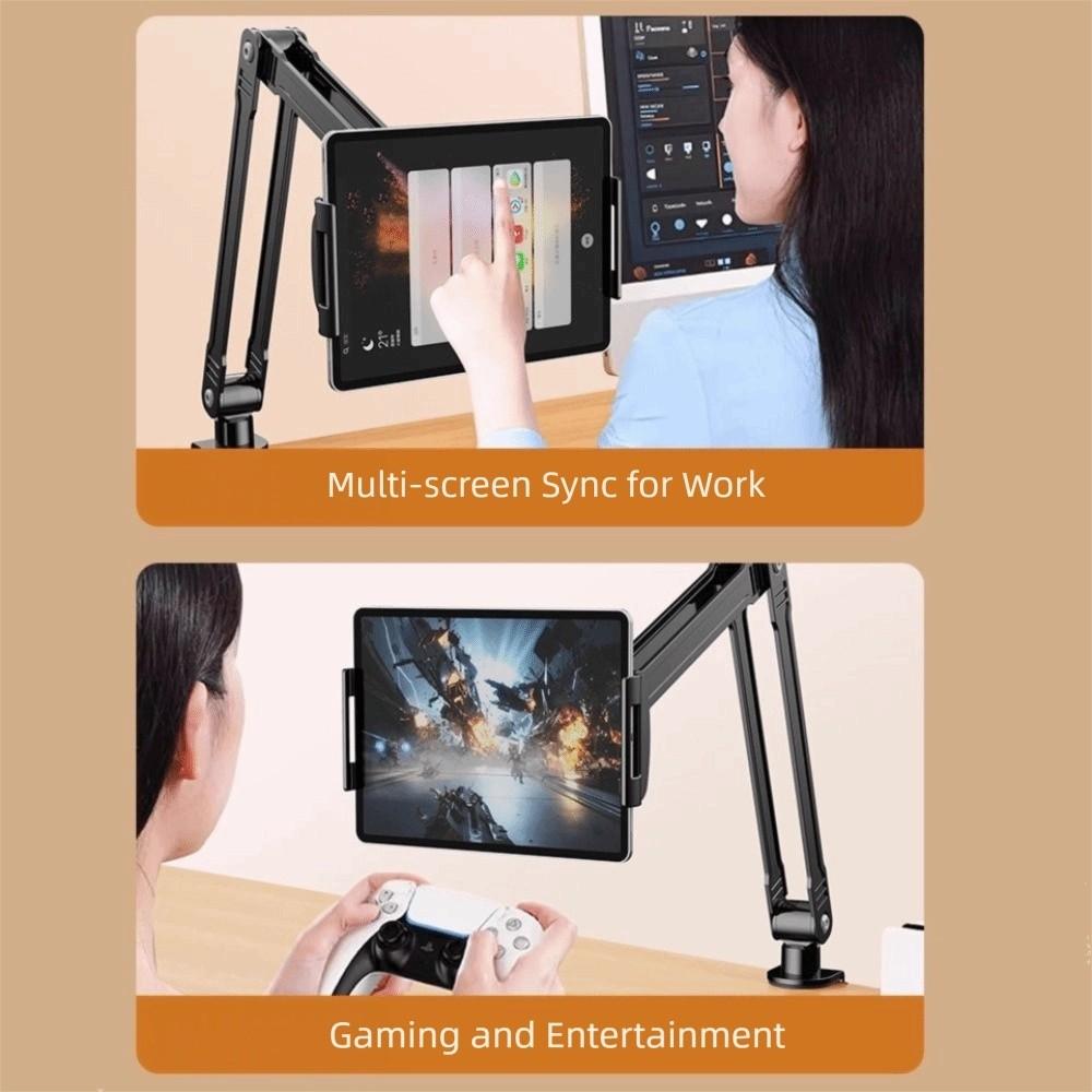 Adjustable 360 Degree Rotatable Stand Sturdy Tablet Stand Foldable Tablet Holder  Desktop
