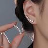 Geometric Pearl Earrings: Light Luxury & Niche High-End Accessories