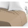 Flat Sheet - - 100% Cotton - 240 X 300 Cm - Beige