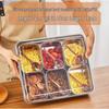 777 Commercial 6-Grid Condiment Organizer Box