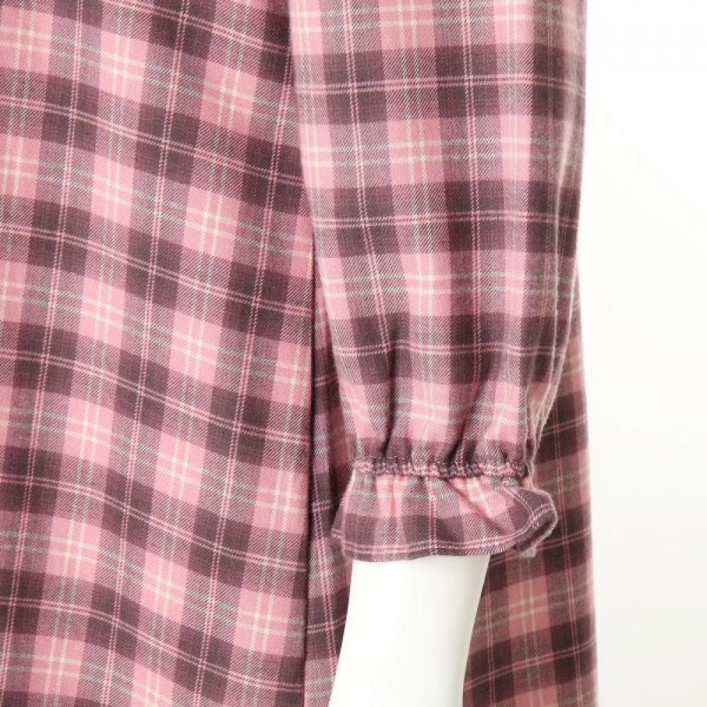 Venus Warm Check Pattern Winter Dress Pajamas Vgnw204