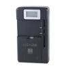 LCD Display Wand Reiseladegerät Unterstützung USB Doppelausgang für Handy Kamera Akku Schnelllade Dock