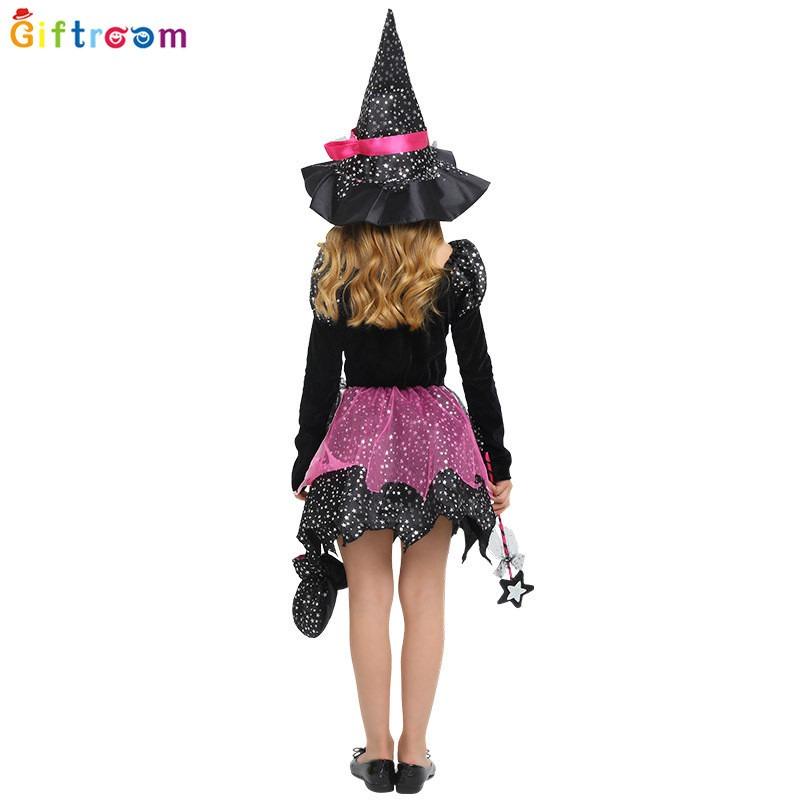 New Halloween Children's Costume Witch Costume Halloween Costume