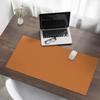 Elegant Decorative Desk Pad Color Orange 100X50 Cm