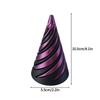 Rotating Pyramid 3D Printed Spiral Cone Three-dimensional Pyramid Desktop Figure Home Decoration Desk Accessories
