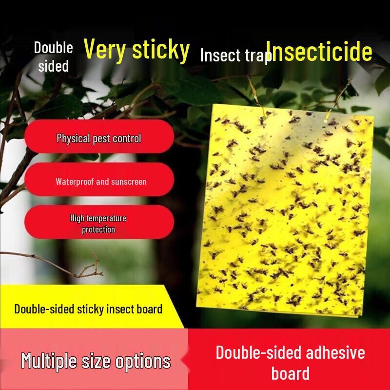 Yellow Double-Sided Sticky Insect Traps