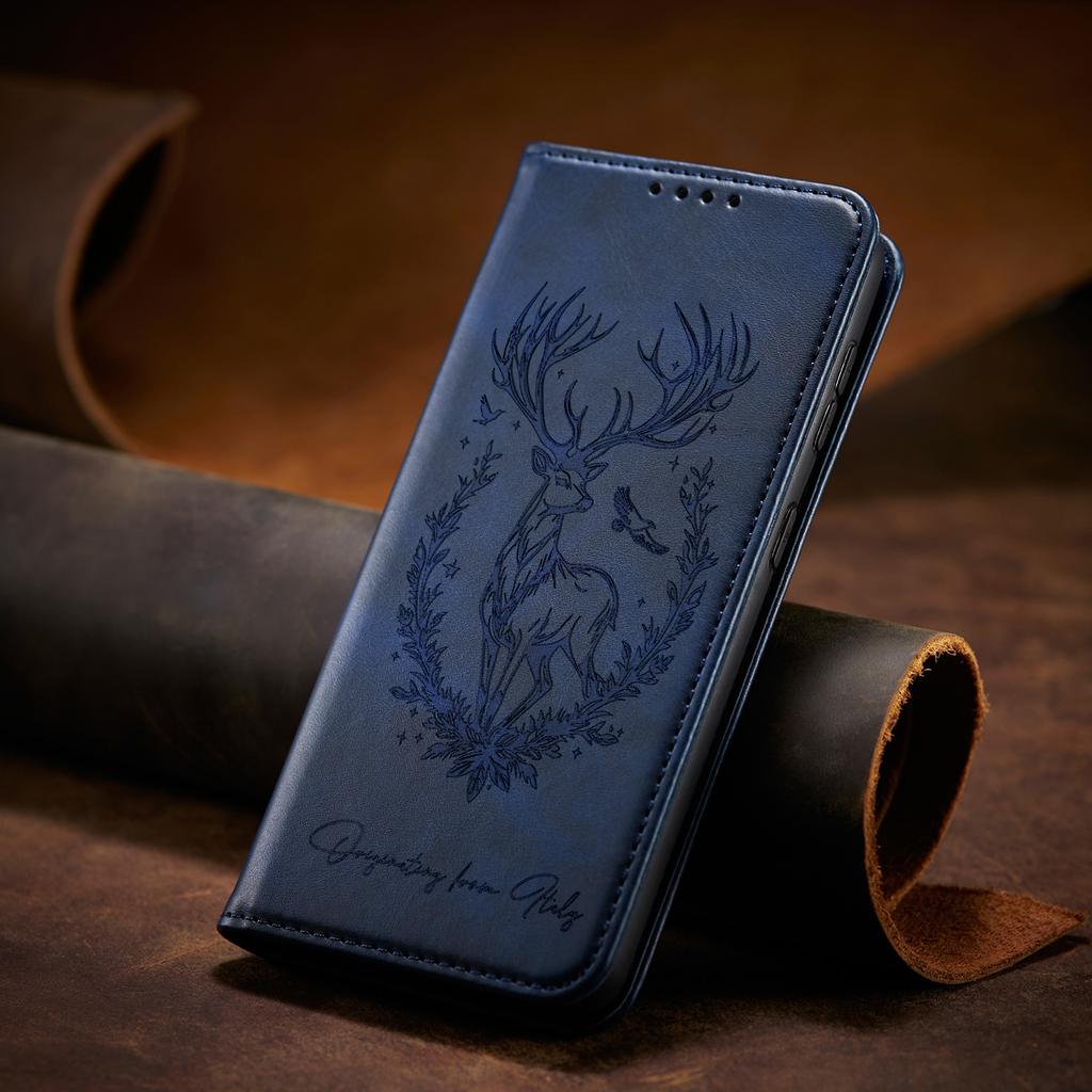Animal Leather Phone Wallet Case Book For Oppo Reno 13 12 11 10 A5 A3 Pro 5G 13F 12F 11F A60 A79 A98 A38 A17 A74 A94 A53 Cover